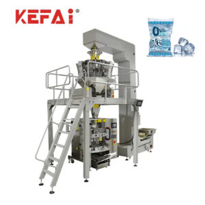 KEFAI Outomatiese Multi-head Weigher VFFS Packing Machine ICE Cube