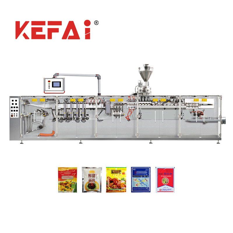KEFAI Granule HFFS Plat Side Seal Bag Packing Machine